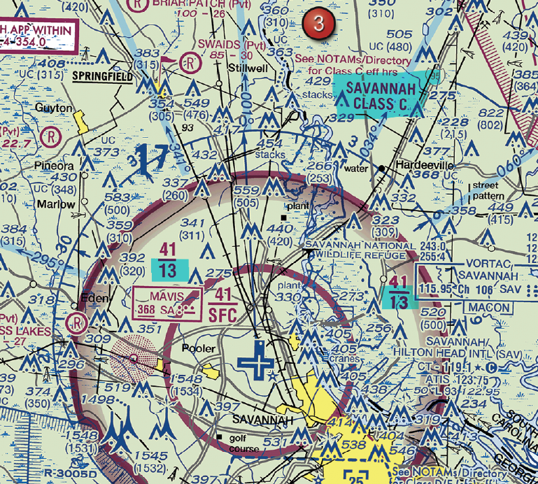 1,300 feet MSL.